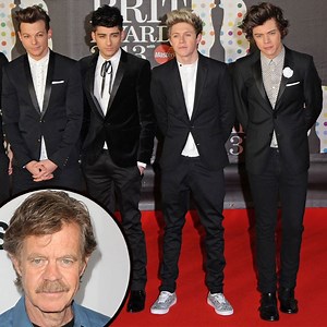 William H. Macy Says One Direction Is Talented, But "Couldn't Put on a Good Show With a Gun to Their Head"