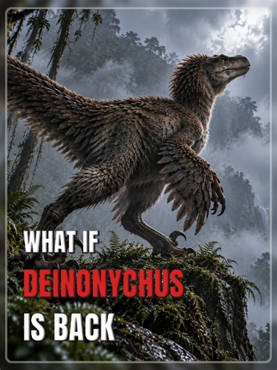 What If a Deinonychus Appeared in a Modern Cloud Forest?
