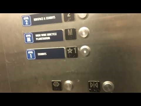 Weird Mod! "Schindler" Hydraulic Elevator - COSI Museum, Columbus OH