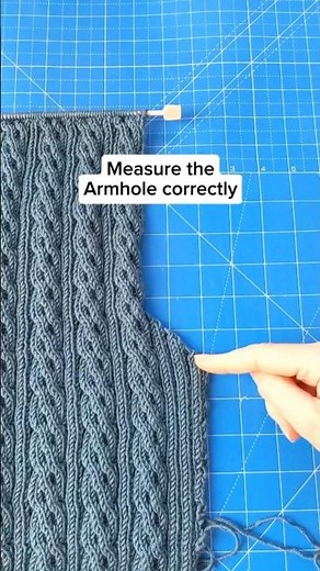 Struggling to measure your armhole? Do it correctly