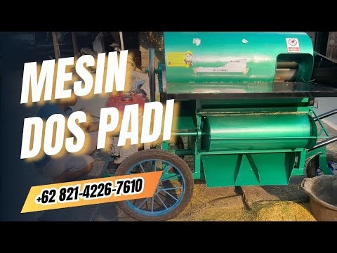 Hemat Waktu dan Tenaga! Proses Gabah Jadi Lebih Cepat dengan Mesin DOS Padi!