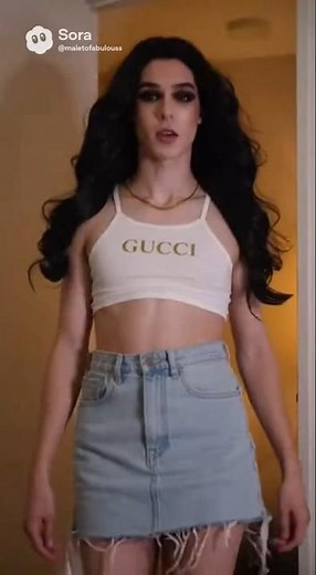 Experimenting being a woman makeover #mtf #transformation #crossdress #makeup #tgirl #boytogirl TGTF