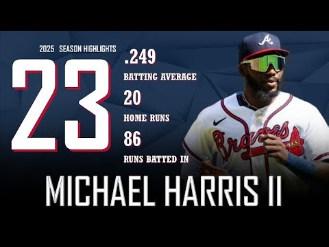 Michael Harris II || 2025 Atlanta Braves Highlights