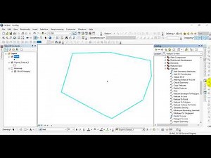 Polygon to point in Arcgis