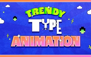 After Effects 中的时尚动态类型动画
