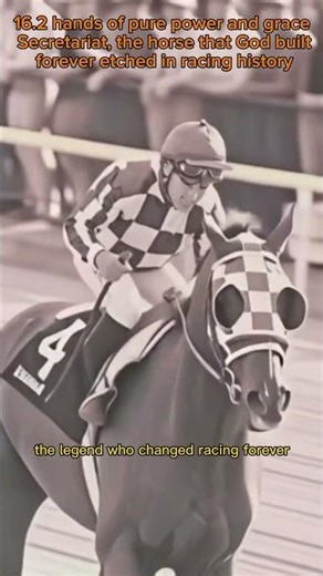 Secretariat: The 16.2-Hand Legend Who Changed Horse Racing Forever #secretariat #triplecrown