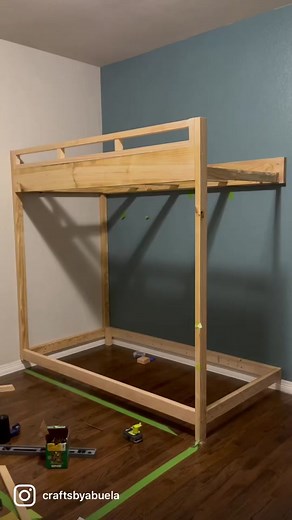 DIY Bunk Bed Kids Room Makeover Christmas Surprise