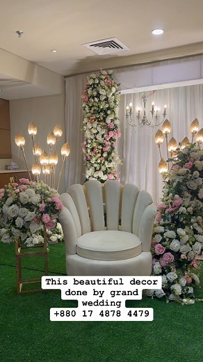 1.3K views | This Beautiful Decor Done by Grand Wedding Bd For making your Wedding days so special, contact us immediately.We are open to take your bookings.THINK OF EVENTS THINK OF US Grand Wedding Bd Contact: Wa.me/+8801748784479 | Grand Wedding Bd | Facebook