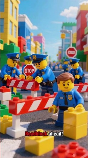 Ultimate LEGO Police Chase! Thieves vs Cops!