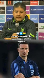 5K views · 52 reactions | ⭕️Oscar Villegas le respondió a Scaloni.⭕️ Óscar Villegas, director técnico de Bolivia, le respondió al Dt Scaloni  Cred: Mariano Molina ℹ️ | Radio Fuego Argentina 94.7 | Facebook