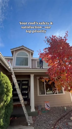 Reaching the tough spots with safety first! We power wash your roof carefully, ensuring a spotless clean and a worry-free experience. Your roof’s safety and satisfaction are our top priorities! Link in bio to get your feee quote today! #powerwashing #tahoepowerwashingbros #pressurewashing | Tahoe Power Washing Bros | Facebook