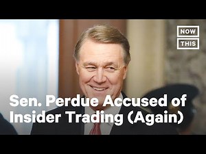 Georgia Sen. David Perdue Accused of More Shady Stock Deals | NowThis