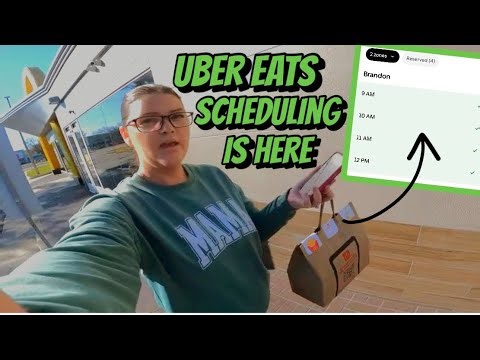 UBER EATS Update Forcing Drivers to Schedule EVERY Shift in 2026 (ride along)
