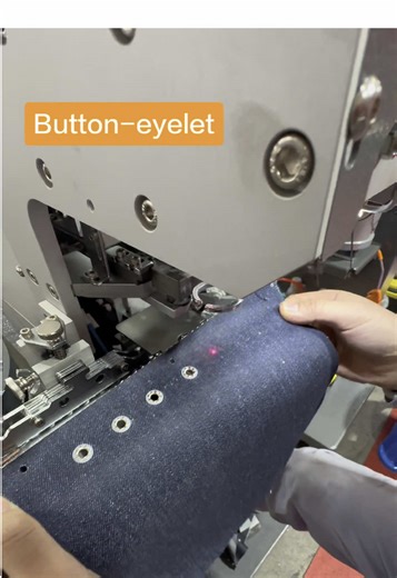 Innovative Button Metal Eyelet Attachment Solution