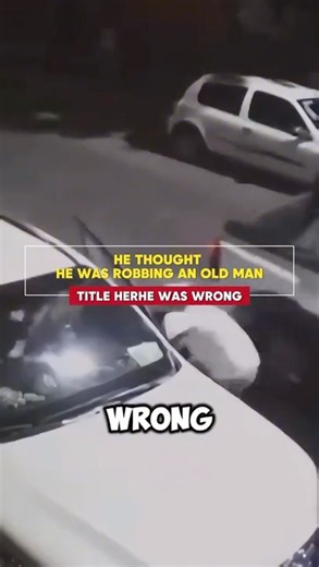 Instant Karma: Carjacker Gets Shot by the Grandpa He Attacked