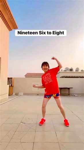 Nineteen Six to Eight #dance #zumbadance #80smusic #80sdance #danceshortsviral