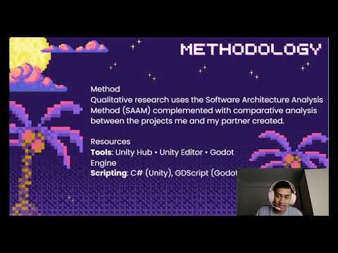Presentasi Reserch Godot vs Unity 2D game development.