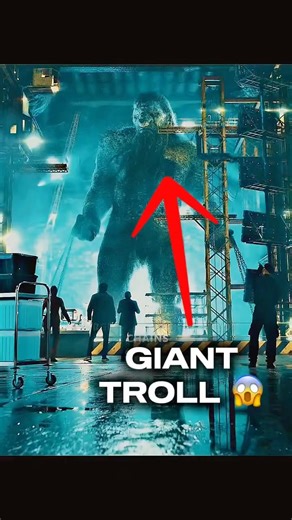 A Giant Troll Emerges… Humans Don’t Stand a Chance 👹😱 | Movie Clip #movie #clips #shorts