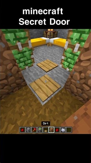 This Minecraft secret door is 100% hidden 😳