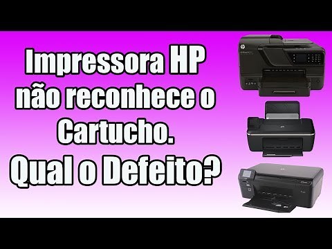 Impressora HP não reconhece o Cartucho. Qual o Defeito?