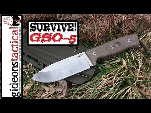 Survive! Knives GSO-5 Review: Near Perfection