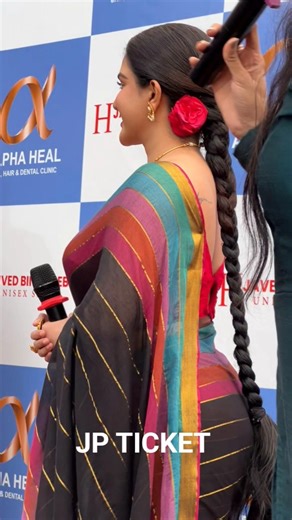 Did you notice Honey Rose's hair? It's long. #honeyroseshorts #heroine #mallu