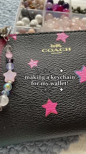 this was really fun to make! #jewelry #FilmTeyvatIslands #fyp #viral #coach #wallet #keychain #fypシ