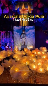 Agartala Durga Puja Part -7 📍Azad Hind Club Dhaleswar [ Agartala , Durgapuja , maa , Tripura , pandle , song , Kolkata , Durgamaa ] #agartala #tripura #durgapuja2024 #trending #maa | Teestasaha