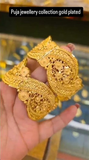 Original shakha badhana gold plated jewellery collection #gold booking no 7577936743