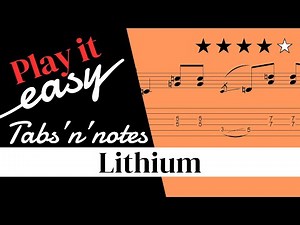 Lithium - Nirvana guitar tabs & notes