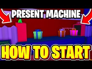 How To START UP PRESENT MACHINE In Fisch! Santa Quest! Roblox