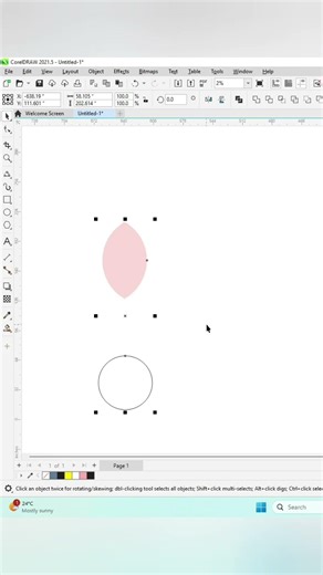 CorelDRAW me Professional Logo kaise banaye? 🎨 #NKDesigner
