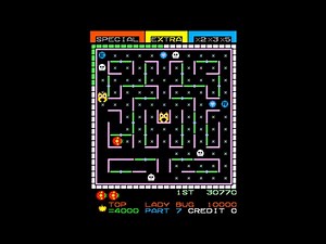 Lady Bug [Arcade Longplay] (1981)