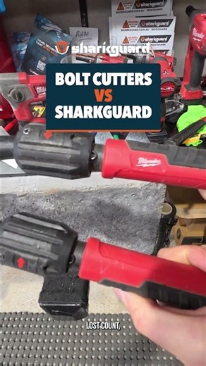 Mythbusters: Bolt cutters vs Sharkguard spikes! ✂️🚫