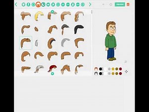 how to make my character in comedy world on goanimate