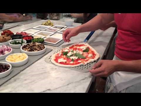 HOW TO PUT THE PIZZA ON A PADDLE