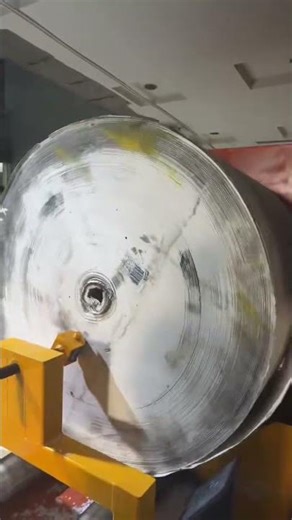 Jumbo paper roll cutting machine #papermachine