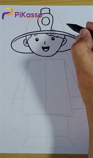 Fun and Easy Fireman Drawing Tutorial