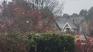 The first flakes of the season here | Highland, Islands, Moray and Aberdeenshire Weather