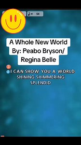 12K views · 149 reactions | A Whole New World- Peablo Bryson/Regina Belle #karaoketime | RJ Vlog | Facebook
