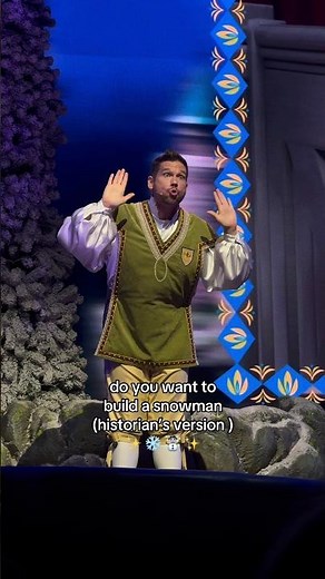 do you want to build a snowman (historian’s version) 🤭❄️