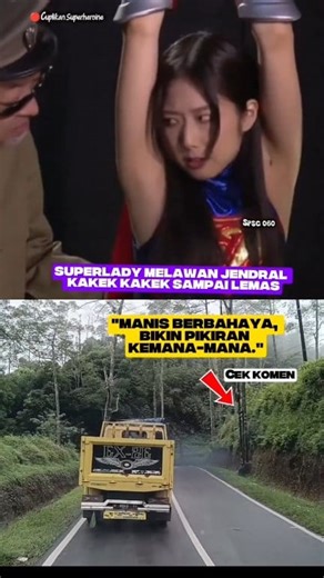 Superheroines Superlady Kalah Bertarung Melawan Jendral Kekek Alien #superlady #superheroines #fyp #supersabun | Super Sabun 47