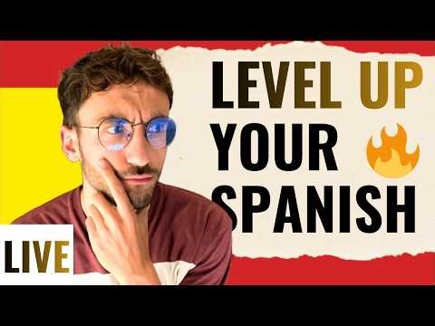 LIVE Spanish Class 🇪🇸 | Essential Grammar + Real-Life Spanish Expressions