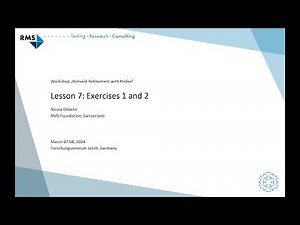 Workshop 2024 Lesson 7: Exercises "Refinement optimization" and "Instrument configuration"