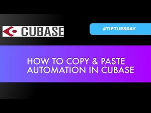 How to Copy & Paste Automation in Cubase