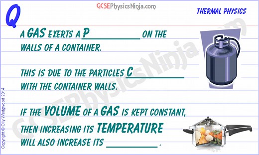 6. Gas in a container - GCSEPhysicsNinja.com