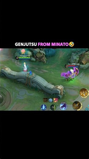 Genjutsu Minato Namikaze🤣 #mlbb #VaLdeZ #gusion #oldmythic #bome