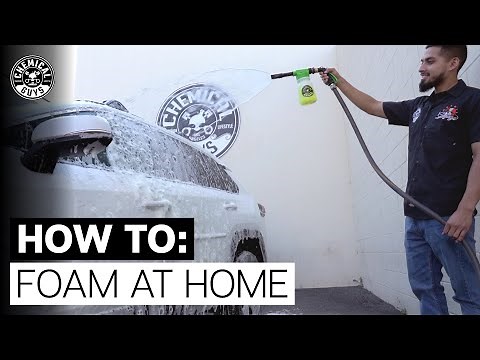 How To Foam Wash Without A Pressure Washer! - Chemical Guys