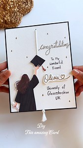 diy this amazing card 👩‍🎓 . . . Watch full step-by-step tutorial with measurements on my Youtube channel! Link in bio - don’t miss it Buy my handmade stuff on @grifyofficial . . #diy #diycrafts #graduate #graduation #graduationday #Graduation2025 #graduationgift #graduationcard #graduationcard #facebookreel #facebookpostシ #facebookreelsviral #FacebookPage #facebookpost #trendingpost #trendingreel #trendingvideo #trendingreelsvideo | Gayatriscrafts