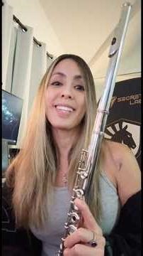 Flute fingering for low C (C1)! #flute #howto #tutorial